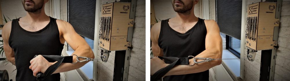 03 Thuis Trainen Fitness Oefeningen - 02 Chest press