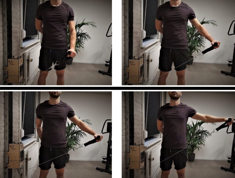 03 Thuis Trainen Fitness Oefeningen - 06 Shoulder raise